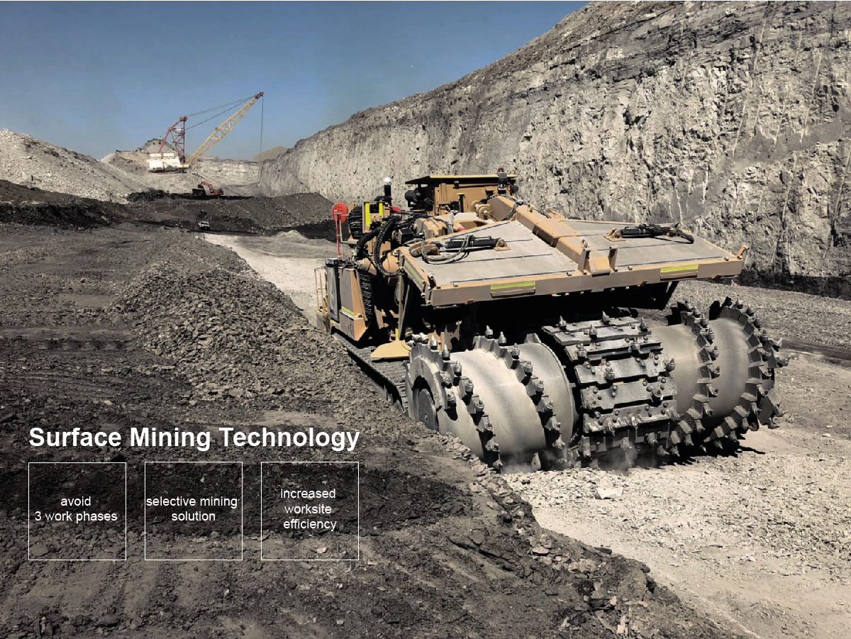 Tecnología de Minería de Superficie Tesmec